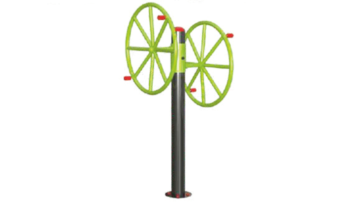 DOUBLE WHEEL SHOULDER BUILDER