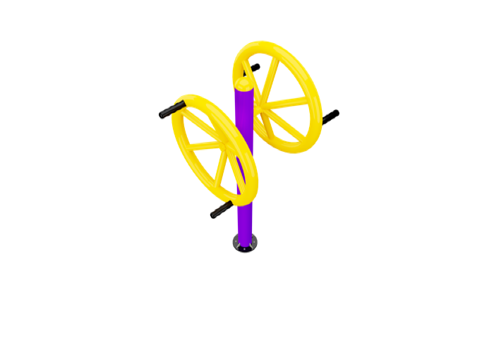 DOUBLE WHEEL SHOULDER BUILDER