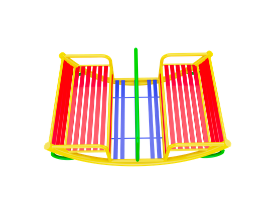 FOUR SEATER BOAT SHAPE SEE-SAW