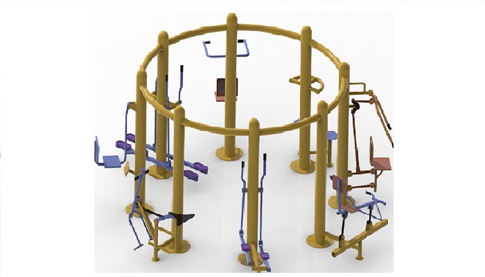 EIGHT STATION OPEN MULTIGYM