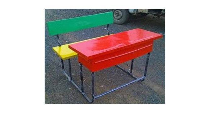 SIMPLE SCHOOL DESK BENCH