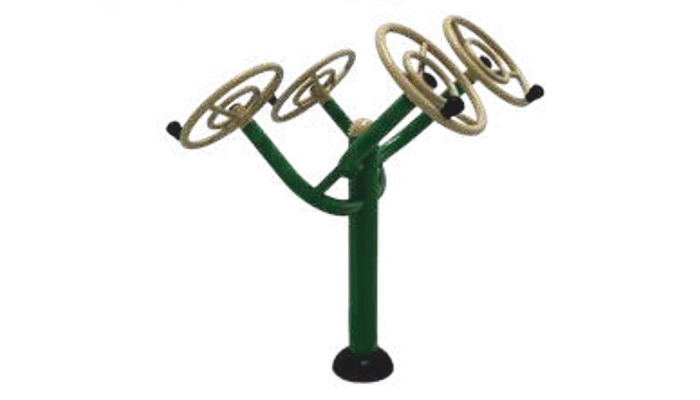 FOUR WHEEL SHOULDER BUILDER