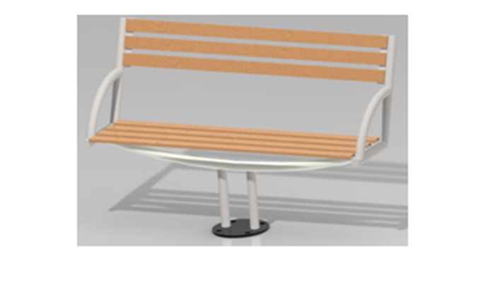 SARWADNYA SINGLE STAND DELUXE BENCH