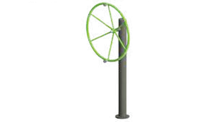 SINGLE WHEEL SHOULDER BUILDER